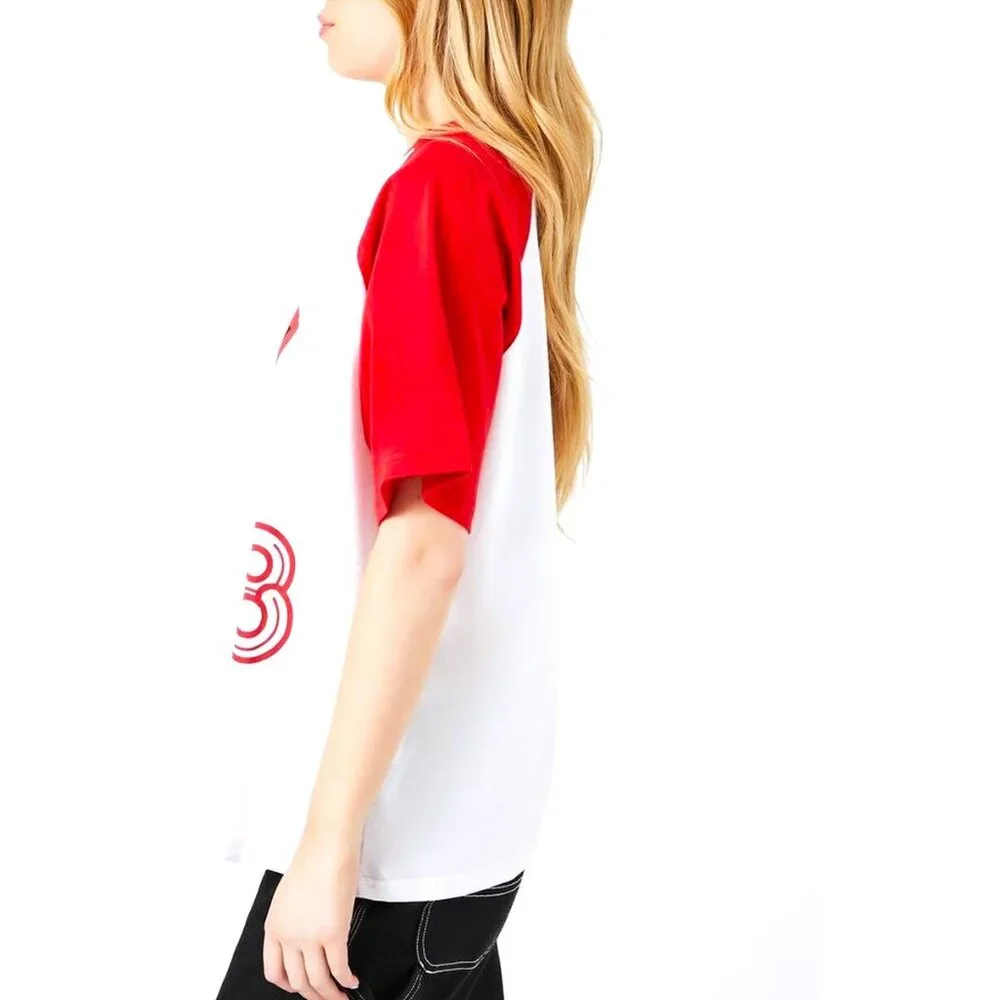 Rolling Stones Tongue Logo Tour 1978 rock Raglan T-Shirt M big NWT - Picture 4 of 5